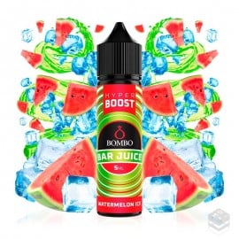 AROMA WATERMELON ICE BAR JUICE HYPER BOOST BOMBO ELIQUIDS 5ML LONGFILL