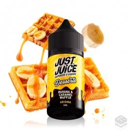 AROMA BANANA CARAMEL WAFFLE JUST JUICE 6ML MINILONGFILL