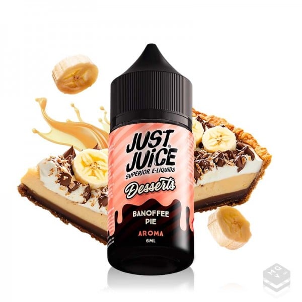 FLAVOUR BANOFFEE PIE JUST JUICE 6ML MINILONGFILL