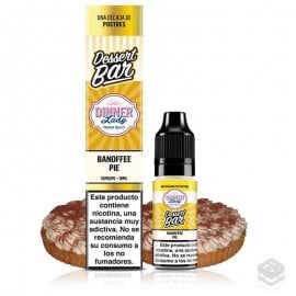 NICOTINE SALTS BANOFFEE PIE DESSERT BAR DINNER LADY 10ML VAPE