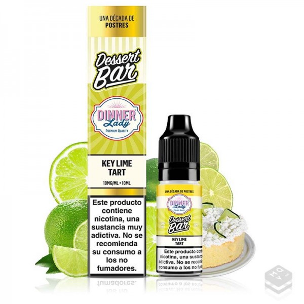 SALES DE NICOTINA KEY LIME TART DESSERT BAR DINNER LADY 10ML
