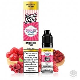 NICOTINE SALTS RASPBERRY TART DESSERT BAR DINNER LADY 10ML VAPE