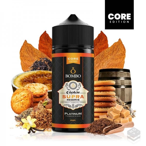 AROMA COOKIE SUPRA RESERVE PLATINUM TOBACCOS BY BOMBO CORE EDITION 20ML LONGFILL
