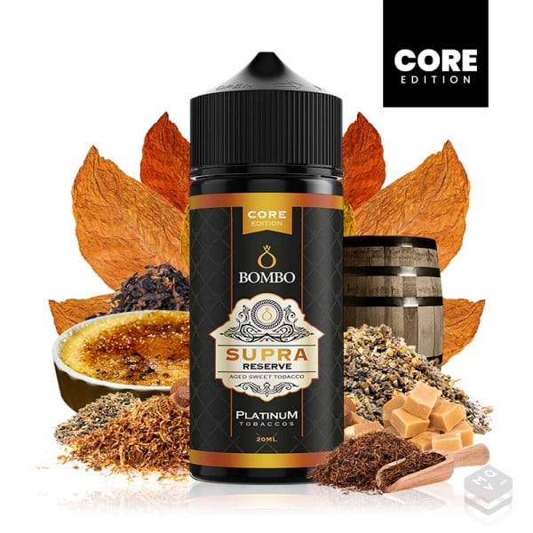 AROMA SUPRA RESERVE PLATINUM TOBACCOS BY BOMBO CORE EDITION 20ML LONGFILL