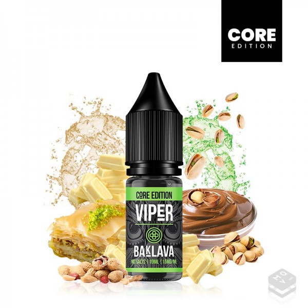 BAKLAVA VIPER CORE EDITION NIC SALT 10ML VAPE