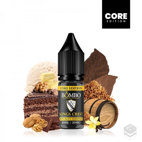DON JUAN ALDONZA BOMBO & KINGS CREST CORE EDITION SALTS 10ML VAPE