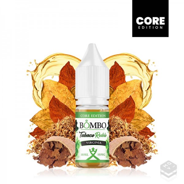 SALES DE NICOTINA TABACO RUBIO VIRGINIA PLATINUM TOBACCOS BOMBO CORE EDITION 10ML