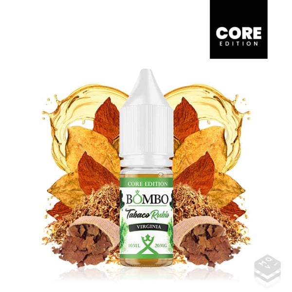 TABACO RUBIO VIRGINIA PLATINUM TOBACCOS BOMBO CORE EDITION 10ML NICOTINE SALTS