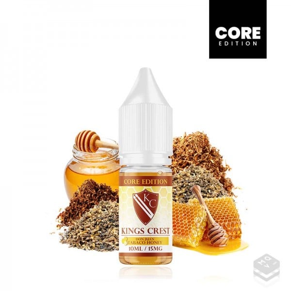 DON JUAN TABACO HONEY KINGS CREST CORE EDITION SALTS 10ML