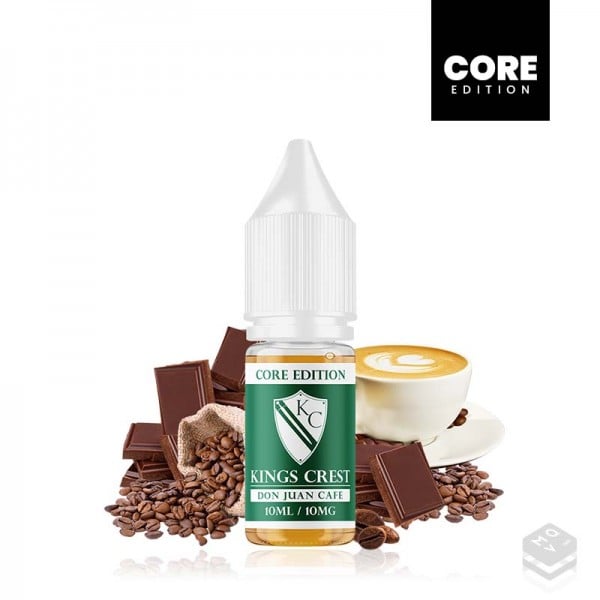DON JUAN CAFE KINGS CREST CORE EDITION SALTS 10ML