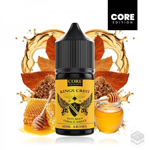 AROMA DON JUAN TABACO DULCE KINGS CREST CORE EDITION 10ML MINILONGFILL