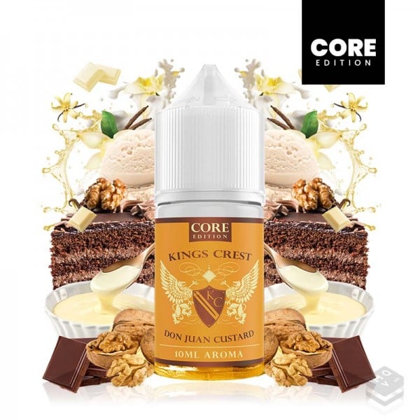 FLAVOUR DON JUAN CUSTARD KINGS CREST CORE EDITION 10ML MINILONGFILL