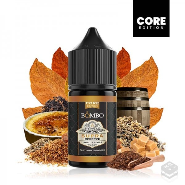 FLAVOUR SUPRA RESERVE PLATINUM TOBACCOS BY BOMBO CORE EDITION 10ML MINILONGFILL