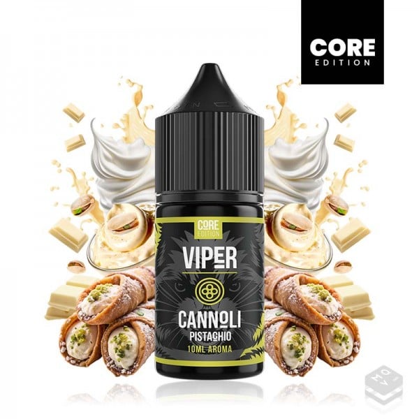 FLAVOUR CANNOLI PISTACHIO VIPER CORE EDITION 10ML MINILONGFILL VAPE