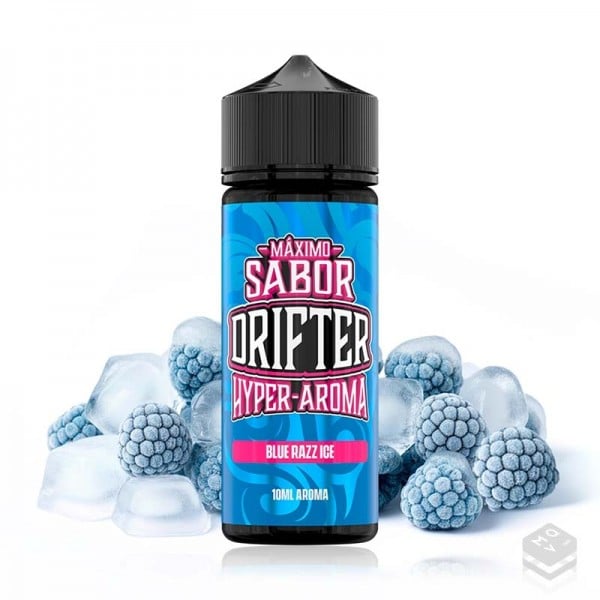 AROMA BLUE RAZZ ICE DRIFTER HYPER 10ML LONGFILL