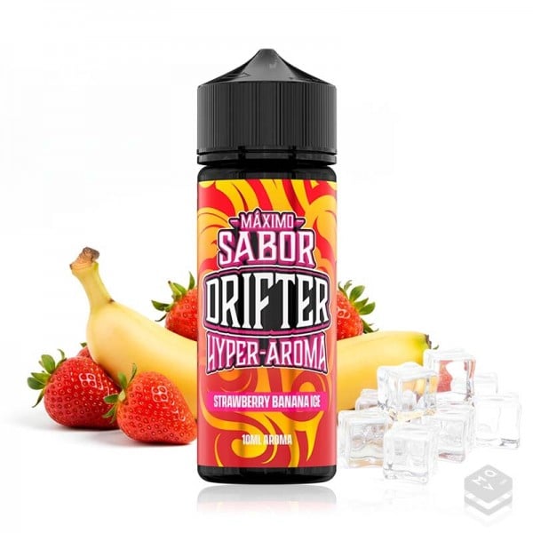 FLAVOUR STRAWBERRY BANANA ICE DRIFTER HYPER 10ML LONGFILL