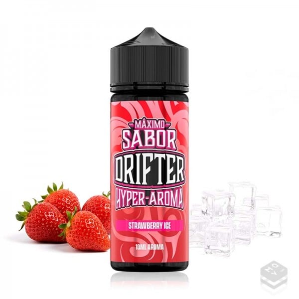 FLAVOUR STRAWBERRY ICE DRIFTER HYPER 10ML LONGFILL