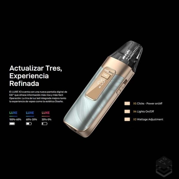 VAPORESSO LUXE X3 POD VAPE