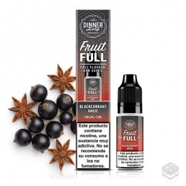 SALES DE NICOTINA BLACKCURRANT ANISE FRUIT FULL DINNER LADY 10ML