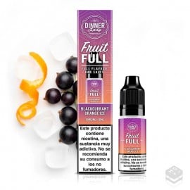 SALES DE NICOTINA BLACKCURRANT ORANGE ICE FRUIT FULL DINNER LADY 10ML
