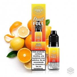 SALES DE NICOTINA LEMON ORANGE FRUIT FULL DINNER LADY 10ML