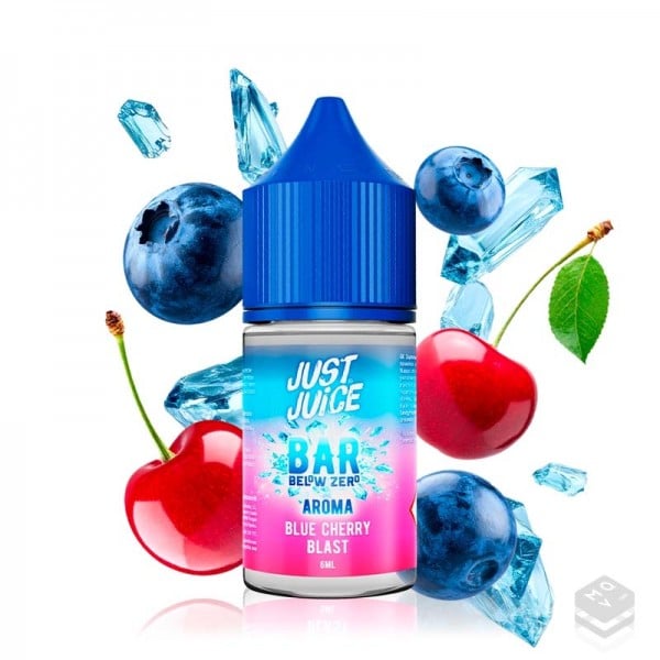 FLAVOUR BLUE CHERRY BLAST JUST JUICE 6ML BELOW ZERO MINILONGFILL