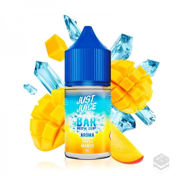 FLAVOUR TRIPLE MANGO JUST JUICE 6ML BELOW ZERO MINILONGFILL