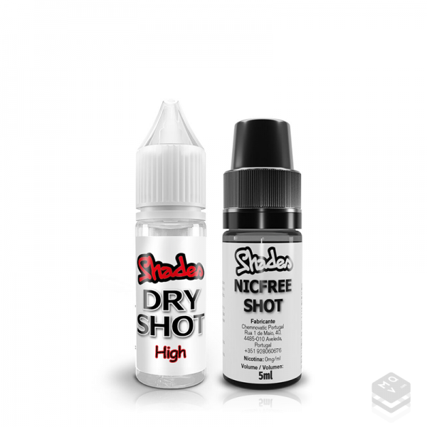 NICOTINA EN POLVO DRY SHOT HIGH SHADES