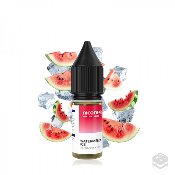 NICOTINE SALTS WATERMELON ICE NICOREFILL SALTS 10ML