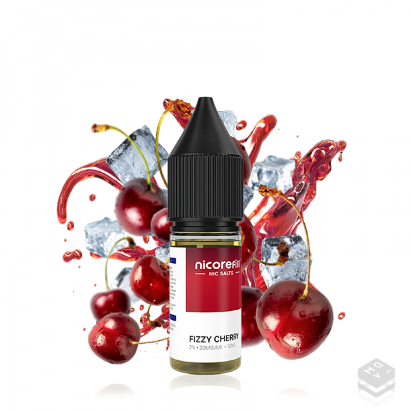 SALES DE NICOTINA FIZZY CHERRY NICOREFILL SALTS 10ML