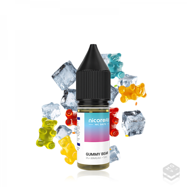 NICOTINE SALTS GUMMY BEAR NICOREFILL SALTS 10ML