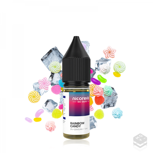 SALES DE NICOTINA RAINBOW CANDY NICOREFILL SALTS 10ML