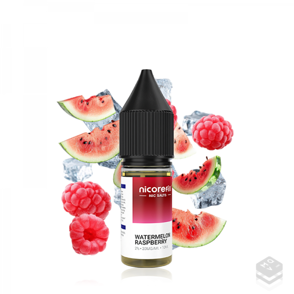 SALES DE NICOTINA WATERMELON RASPBERRY NICOREFILL SALTS 10ML
