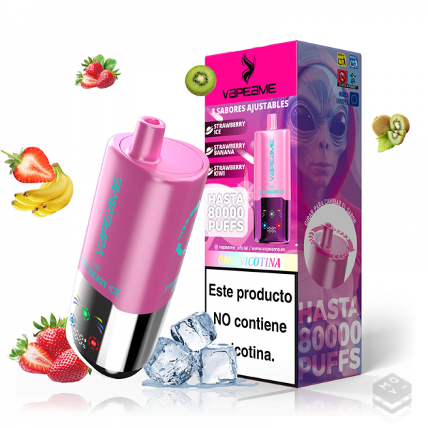 POD RECHARGEABLE PINK 3 EN 1 VAPEAME
