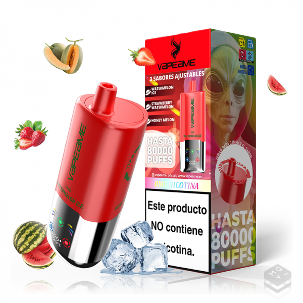 POD RECHARGEABLE RED 3 EN 1 VAPEAME
