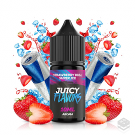 FLAVOUR STRAWBERRY BULL SUPER ICE JUICY FLAVORS 10ML MINILONGFILL
