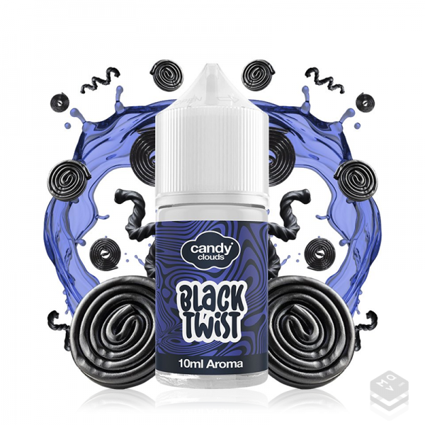 FLAVOUR BLACK TWIST CANDY CLOUDS 10ML MINILONGFILL
