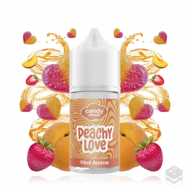 AROMA PEACHY LOVE CANDY CLOUDS 10ML MINILONGFILL