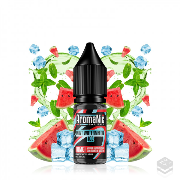 FLAVOUR MINT WATERMELON ICE SALTS AROMANIC 10ML MINILONGFILL