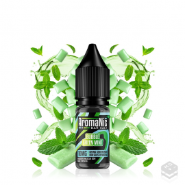 FLAVOUR BUBBLE GREEN MINT SALTS AROMANIC 10ML MINILONGFILL
