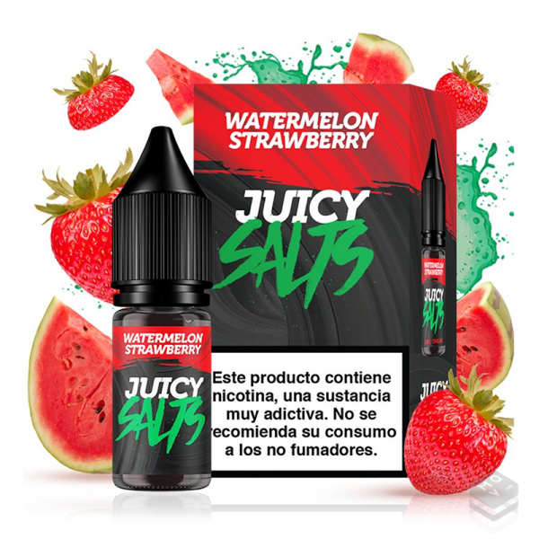 WATERMELON STRAWBERRY 10ML JUICY SALTS VAPE