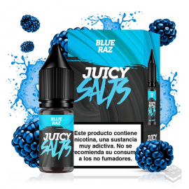 BLUE RAZ 10ML JUICY SALTS