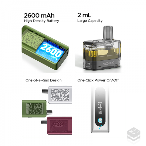 VOOPOO DORIC GO POD VAPE