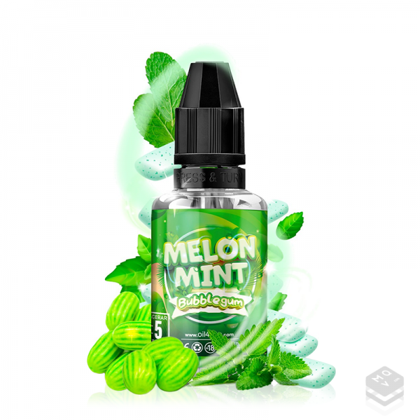 AROMA MELON MINT BUBBLE OIL4VAP 8ML MINILONGFILL