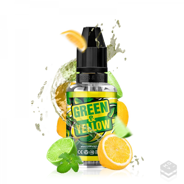 FLAVOUR GREEN & YELLOW OIL4VAP 8ML MINILONGFILL