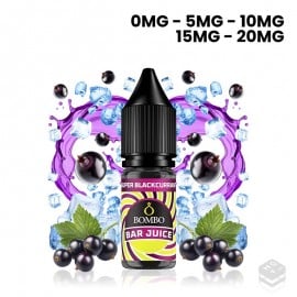 SALES DE NICOTINA SUPER BLACKCURRANT ICE BAR JUICE BY BOMBO 10ML