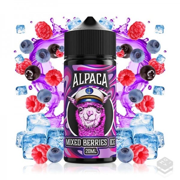 FLAVOUR MIXED BERRIES ICE ALPACA 20ML LONGFILL