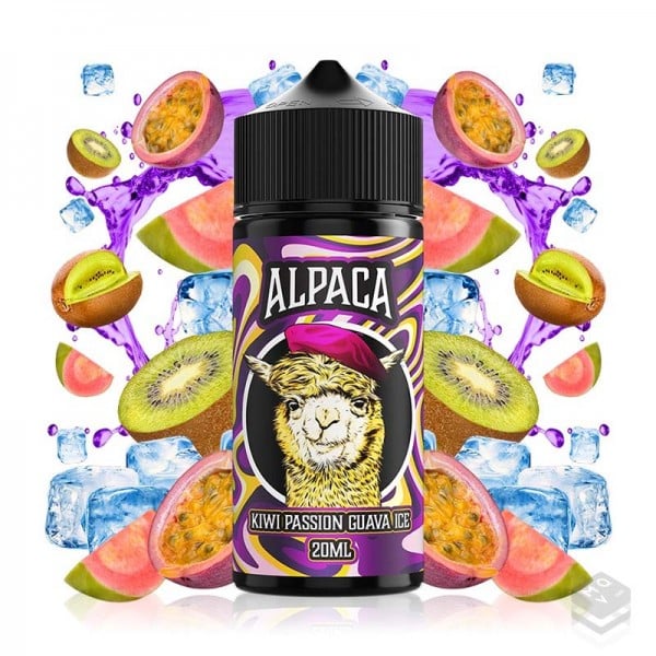 FLAVOUR KIWI PASSION GUAVA ICE ALPACA 20ML LONGFILL