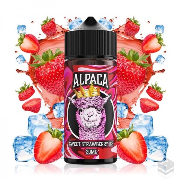 FLAVOUR SWEET STRAWBERRY ICE ALPACA 20ML LONGFILL
