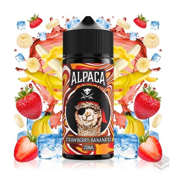 FLAVOUR STRAWBERRY BANANA ICE ALPACA 20ML LONGFILL